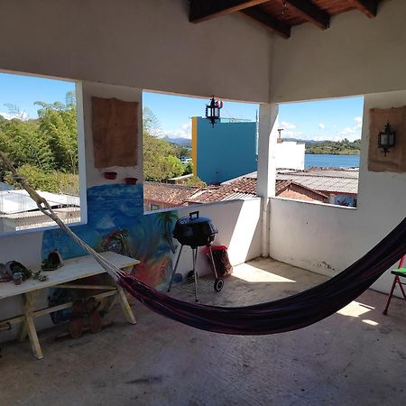 La Casona Hostel Guatapé Eksteriør bilde