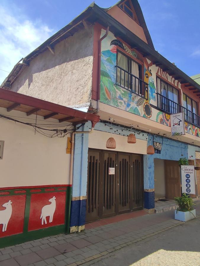 La Casona Hostel Guatapé Eksteriør bilde